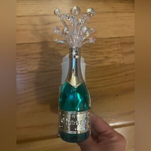 Bath and Body Works Champagne Bottle Night Light Wallflower Holder